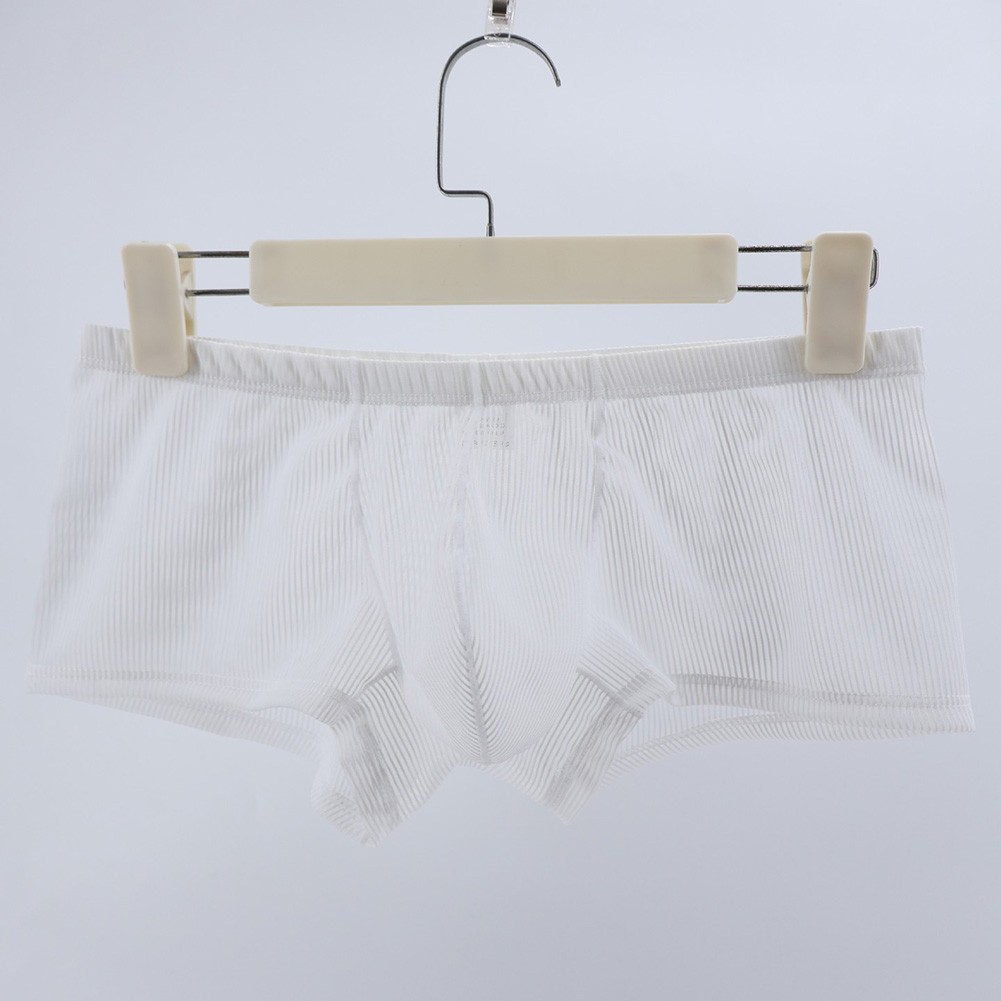 Men Underwear Translucent Underpants Indoor Relaxation Classic Theme Easy Care - Picture 26 of 42