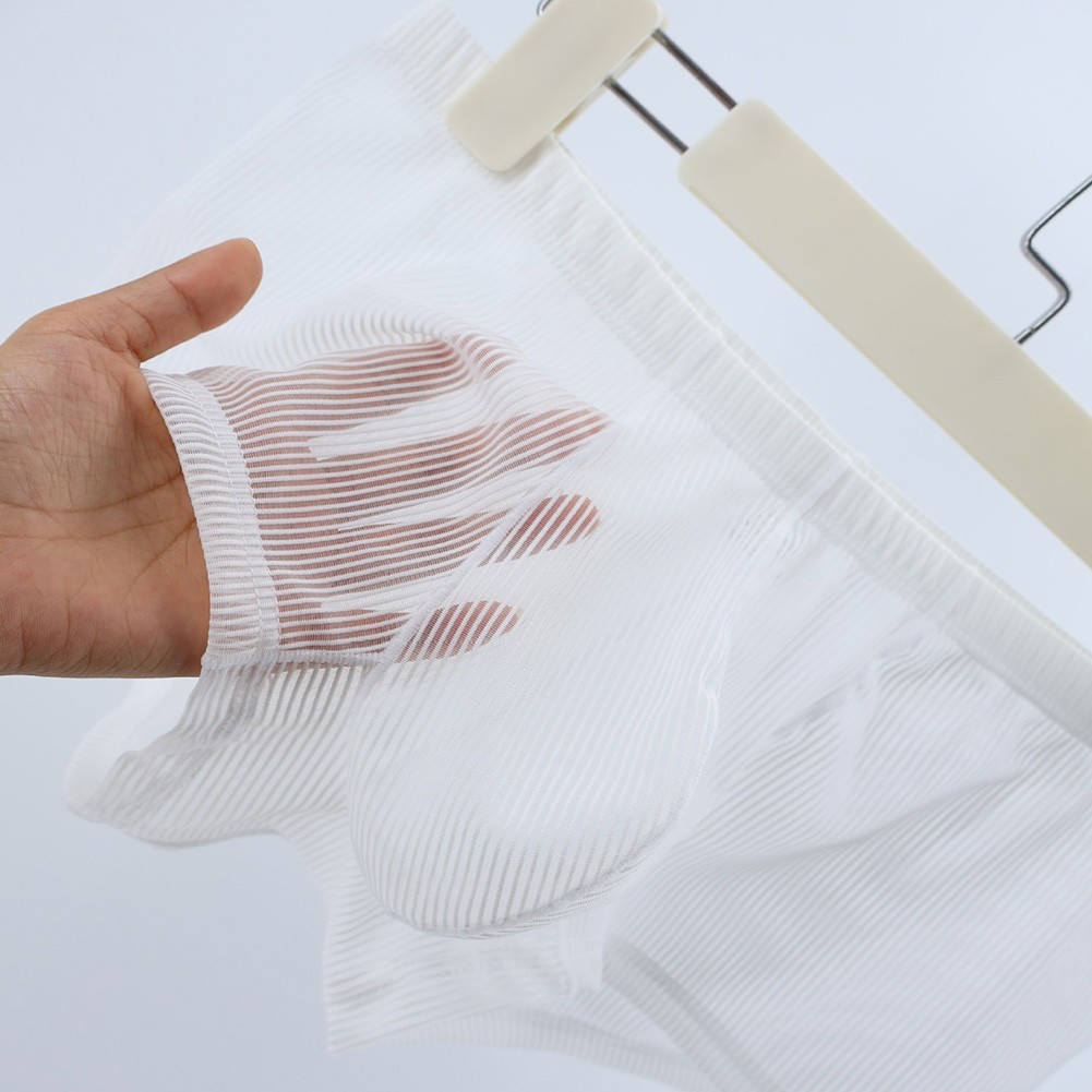 Men Underwear Translucent Underpants Indoor Relaxation Classic Theme Easy Care - Picture 28 of 42
