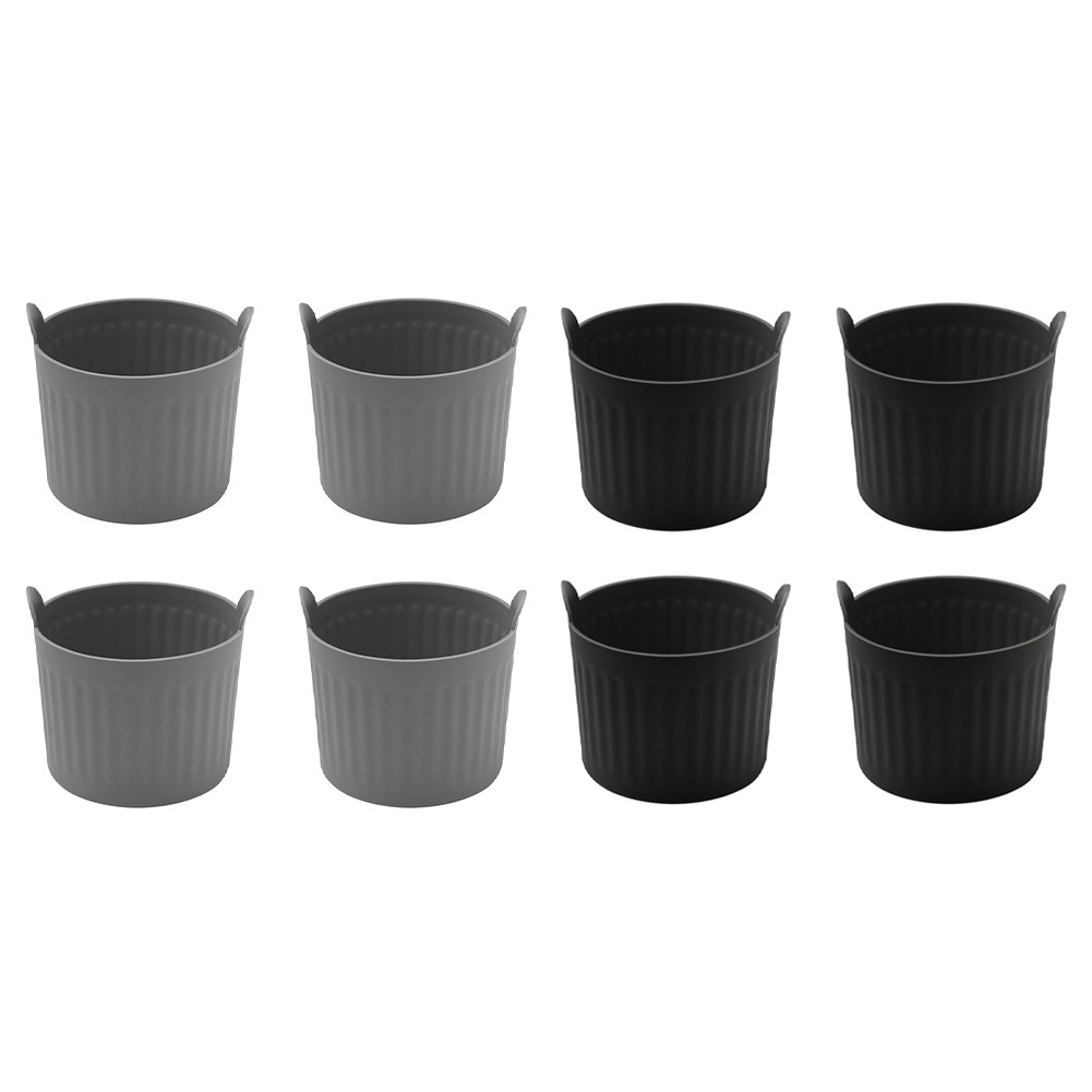 Silicone Air Fryer Molds 8 Set NonStick Reusable Bakeware for Easy Baking - Picture 3 of 3