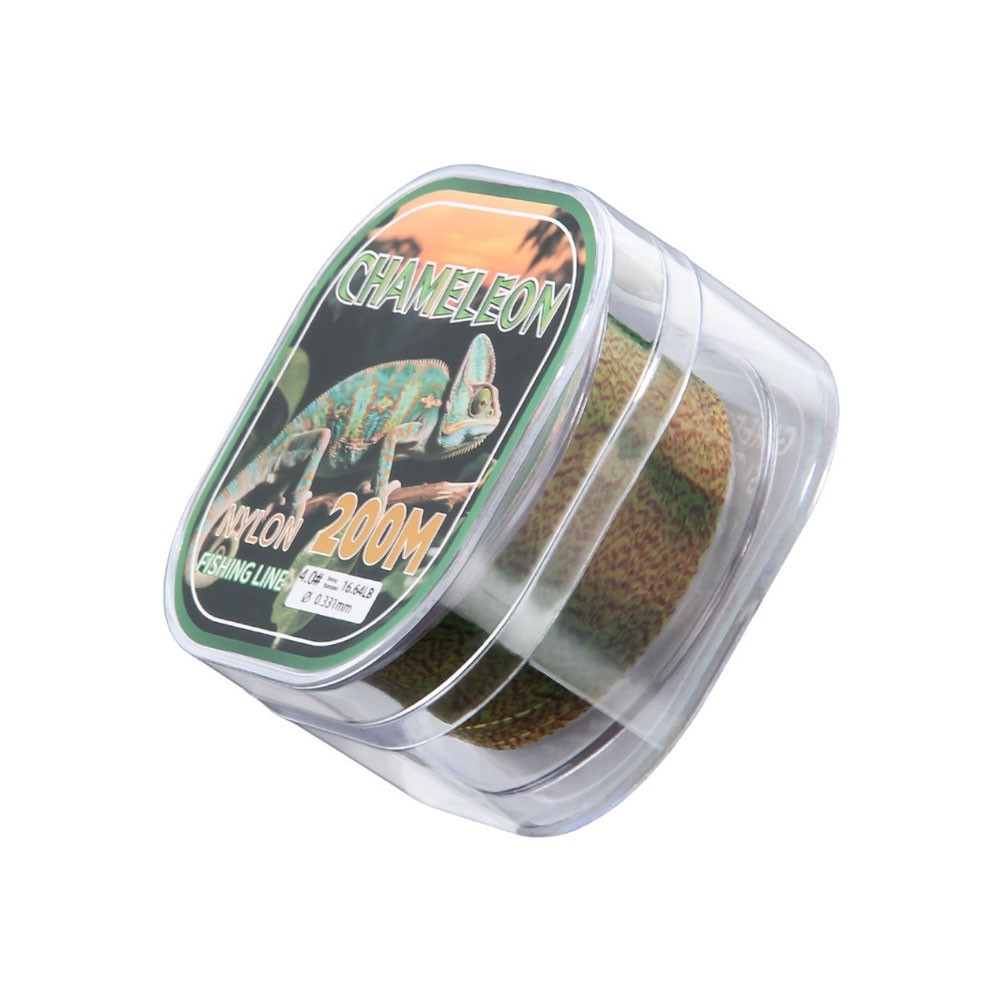 Fishing Line 200 M Strong Nylon Main Line Soft Low Stretch Suitable for Rivers