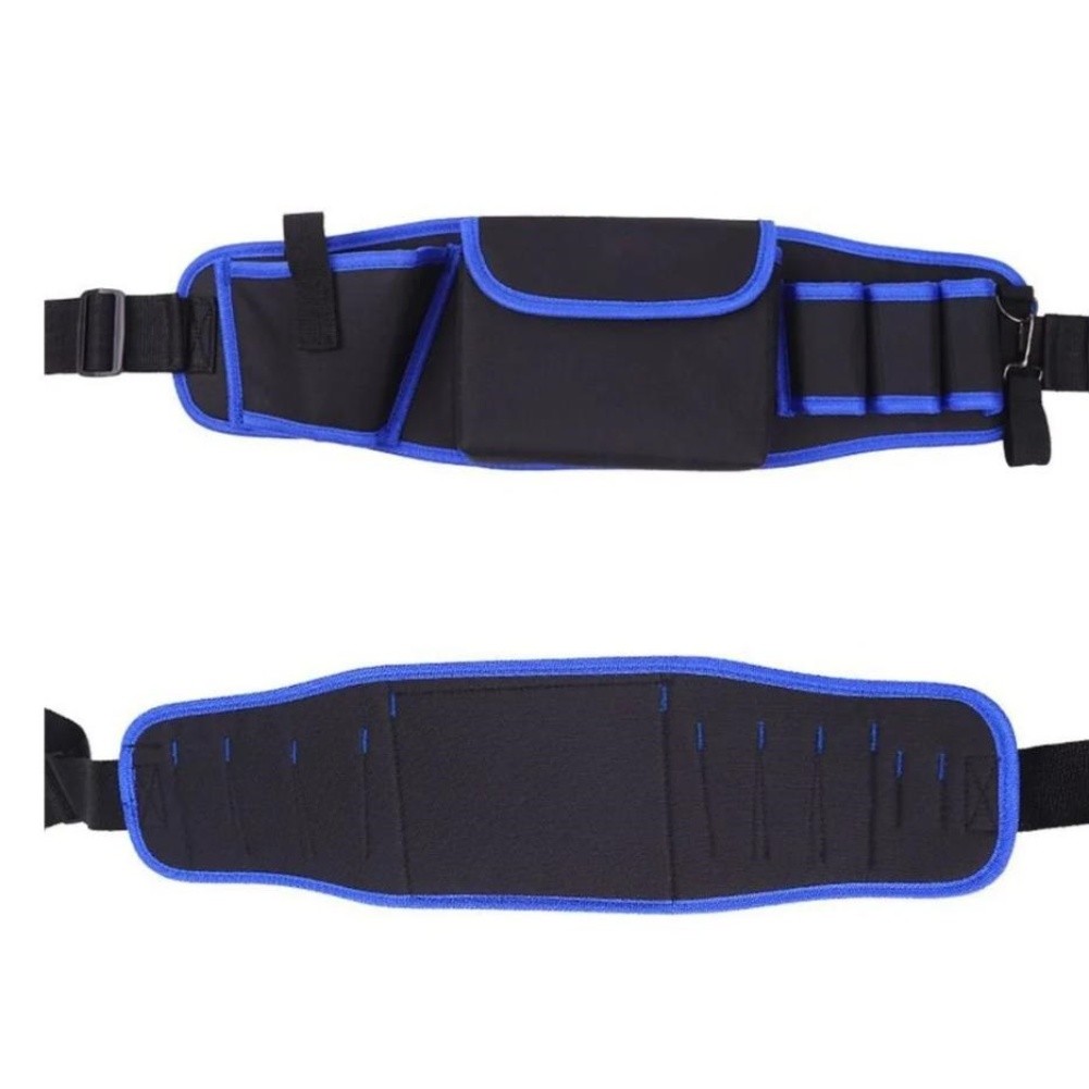Electrician Tool Bag Belt Attachment Easy Access Tool Bag Multi-Pockets Design - Picture 2 of 9
