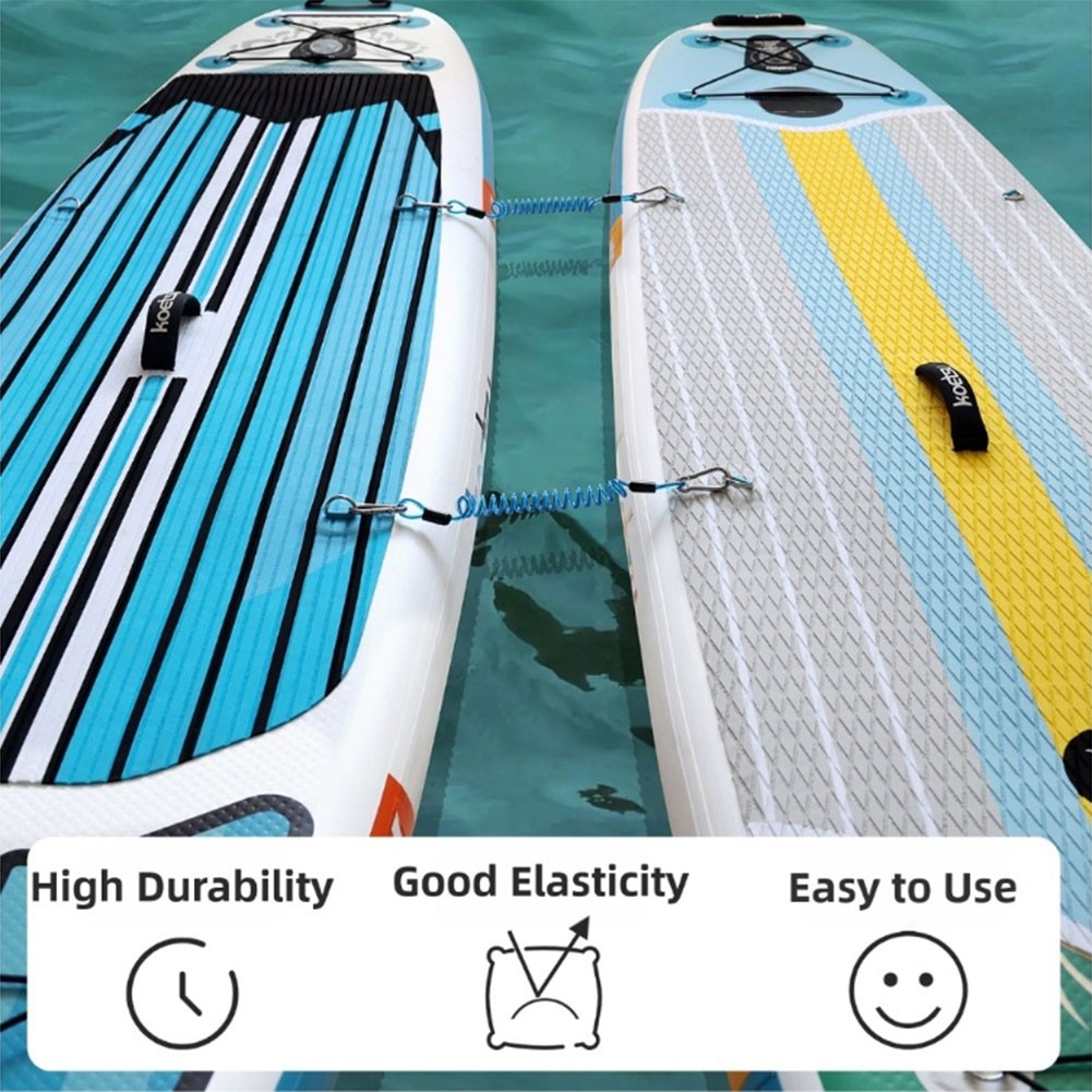 Paddle Board Connecting Rope Elastic Safety Cord for Coastal Activities - Picture 15 of 29