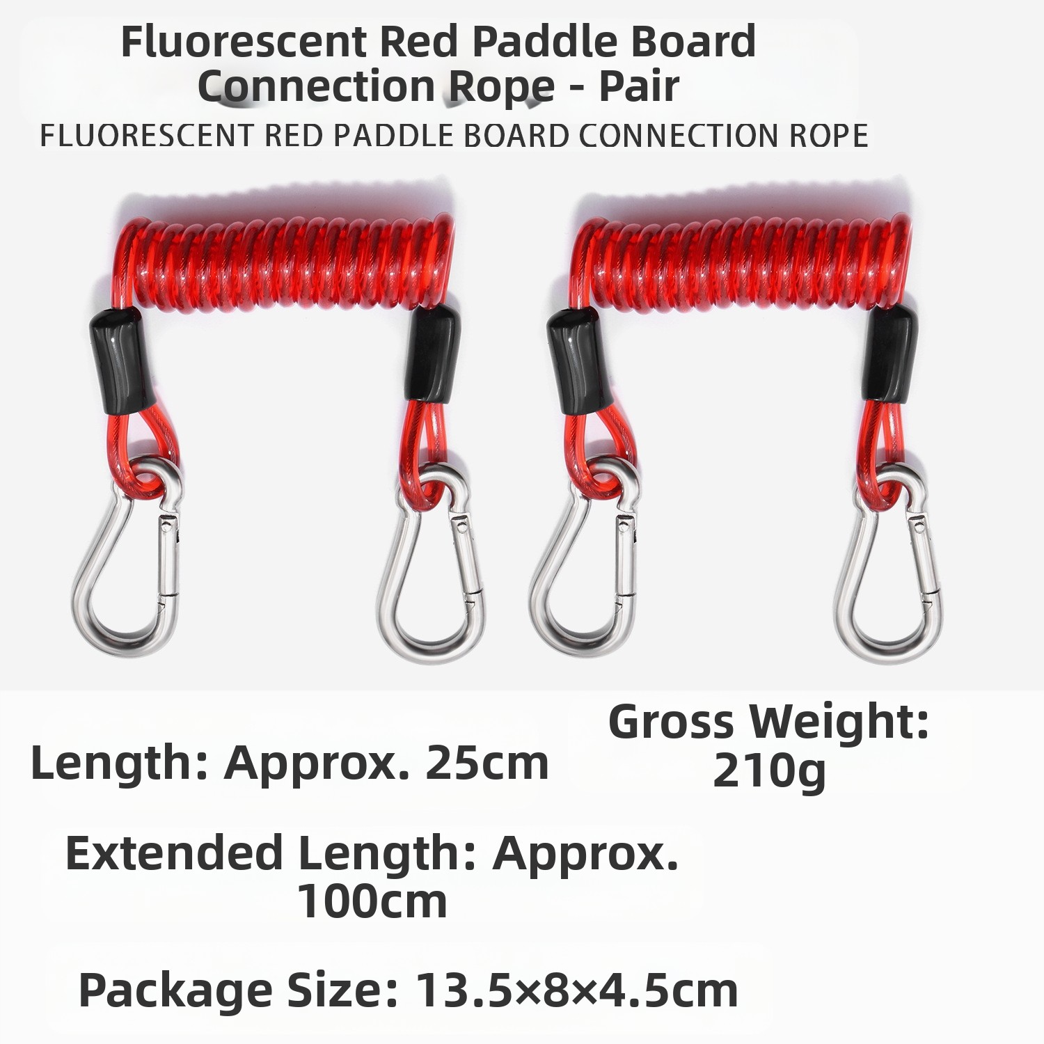 Paddle Board Connecting Rope Elastic Safety Cord for Coastal Activities - Picture 13 of 29