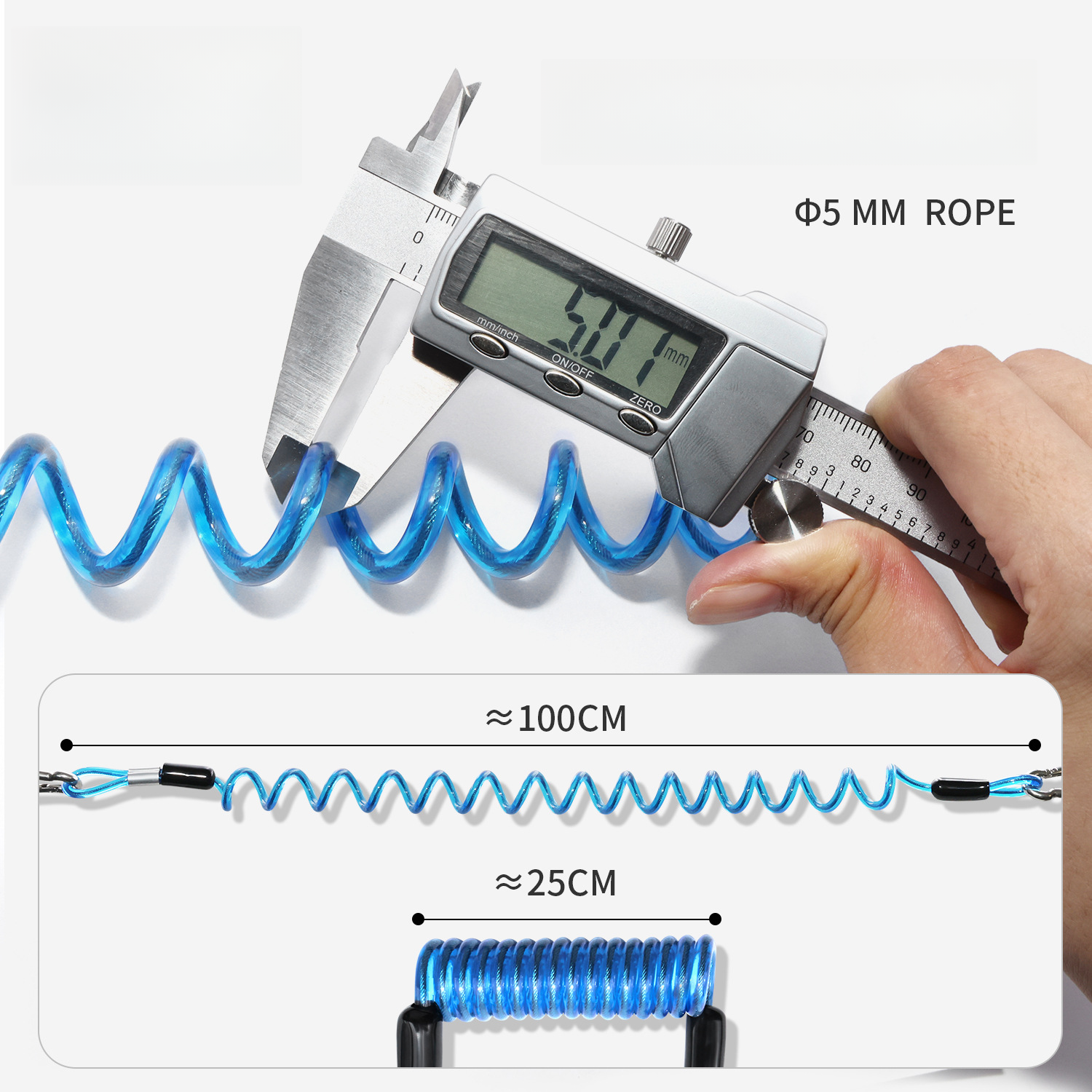 Paddle Board Connecting Rope Elastic Safety Cord for Coastal Activities - Picture 19 of 29
