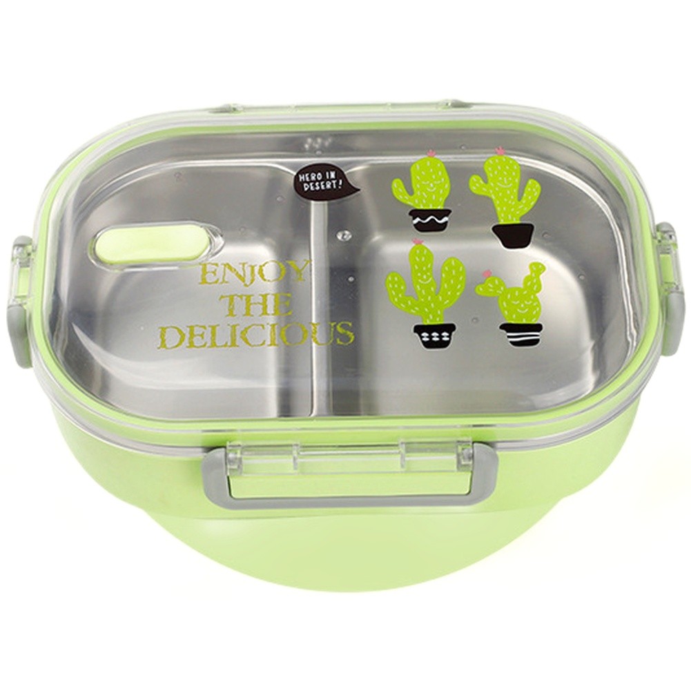 Stainless Steel Lunch Box Multi Layer with Space Saving Nesting Feature - Picture 11 of 14