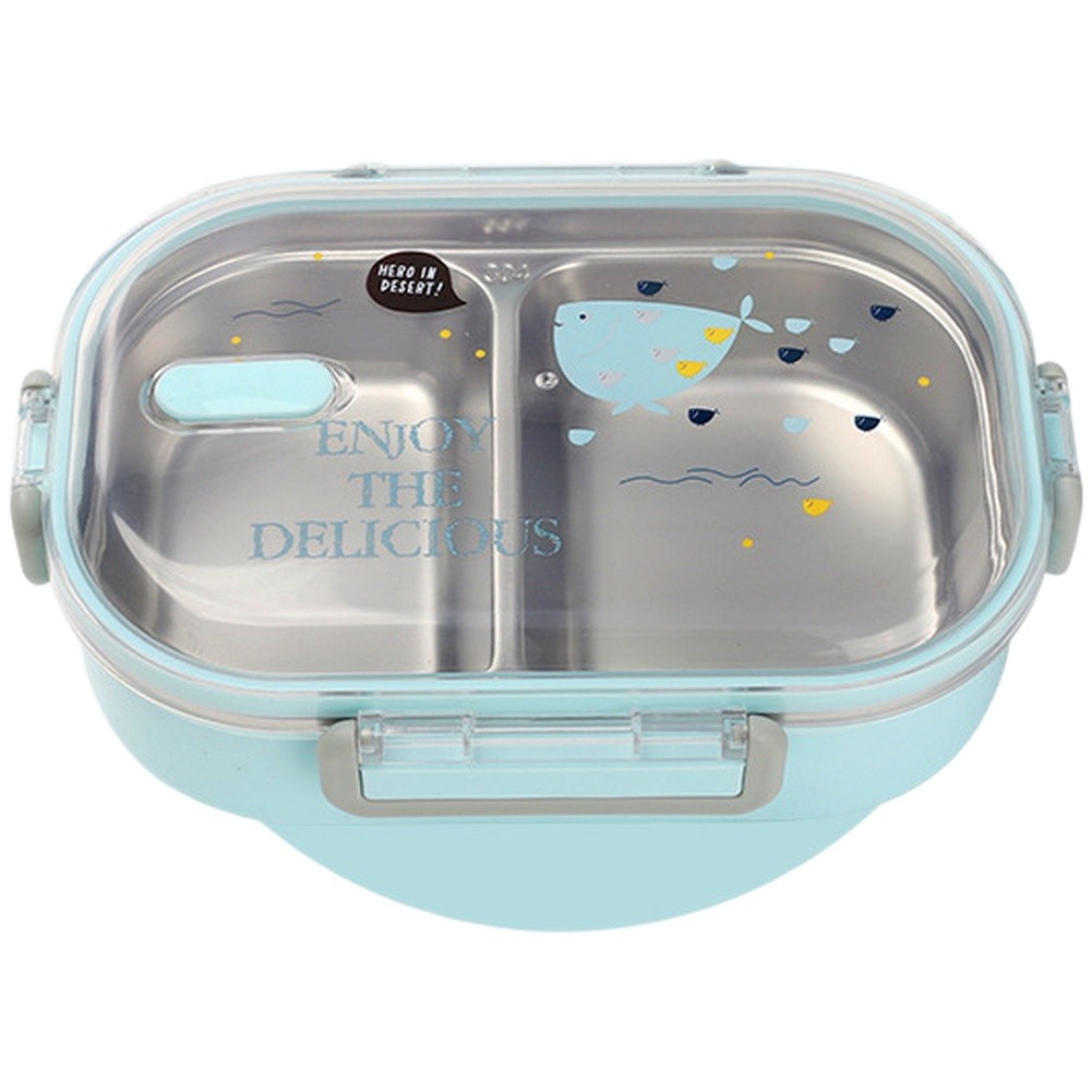 Stainless Steel Lunch Box Multi Layer with Space Saving Nesting Feature - Picture 10 of 14