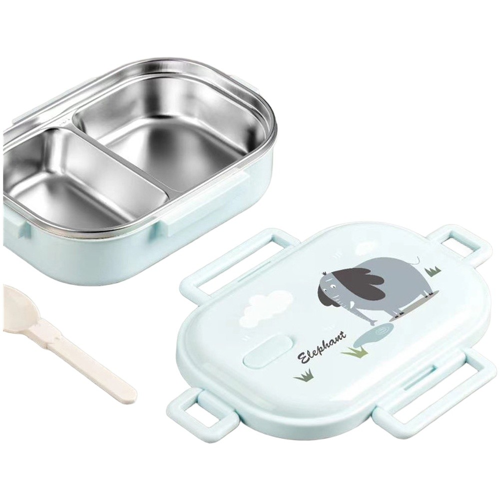 Stainless Steel Lunch Box Multi Layer with Space Saving Nesting Feature - Picture 13 of 14