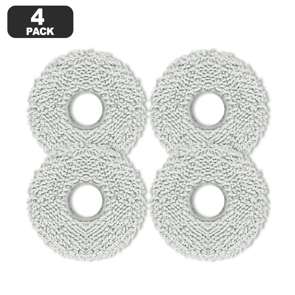 Microfiber Mop Cloth Kit for Roborock For Qrevo QV 35A QV 35S For Saros 10R S5V