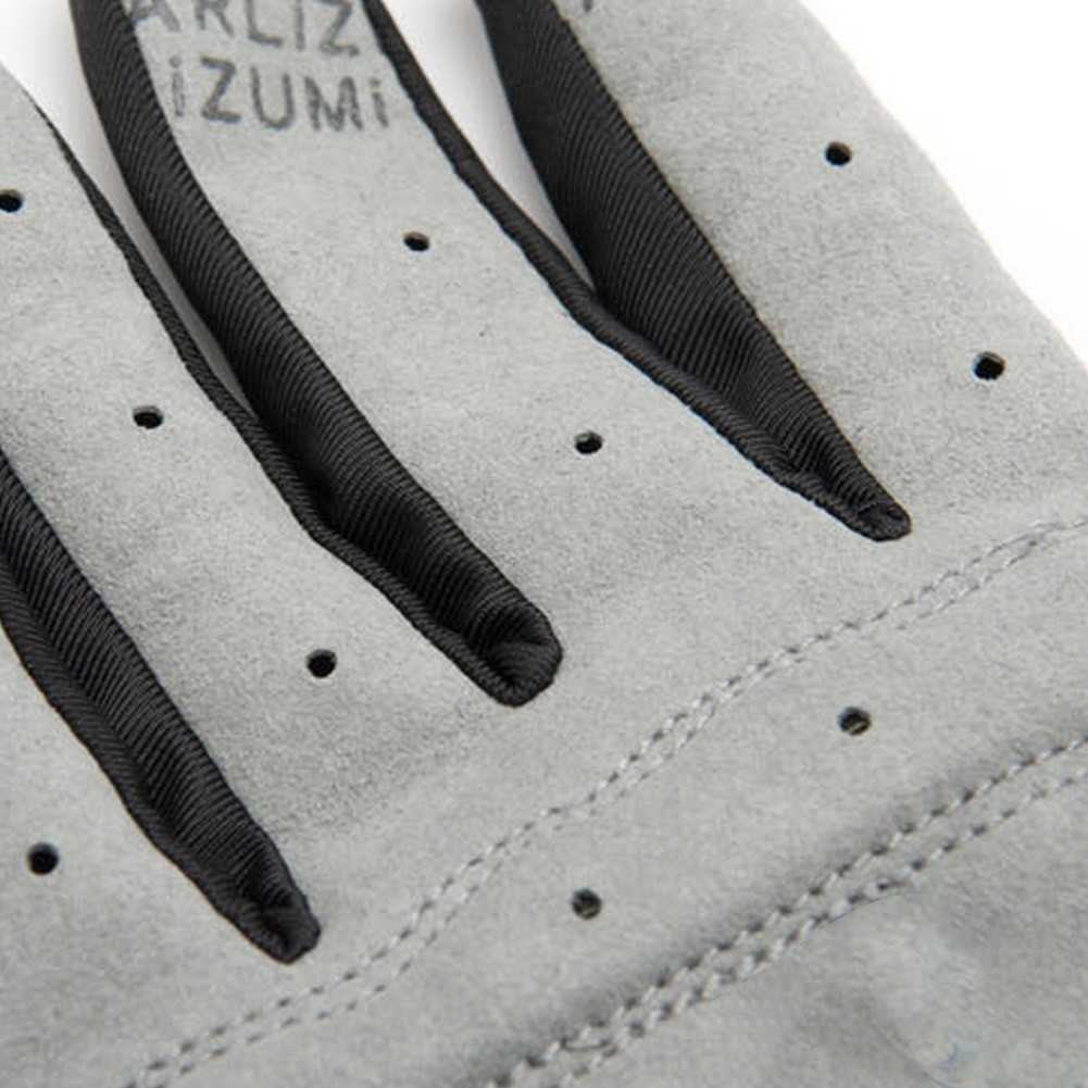 Atmungsaktive Vollfinger Fahrradhandschuhe mit verdicktem Handflächenleder zum