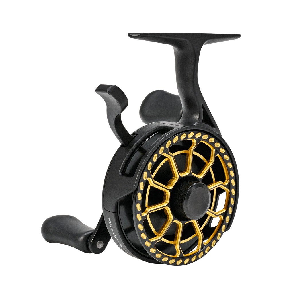 Iceraft Ice Fishing Reel For fast Line Out Magnetic Slow Descent for Winter