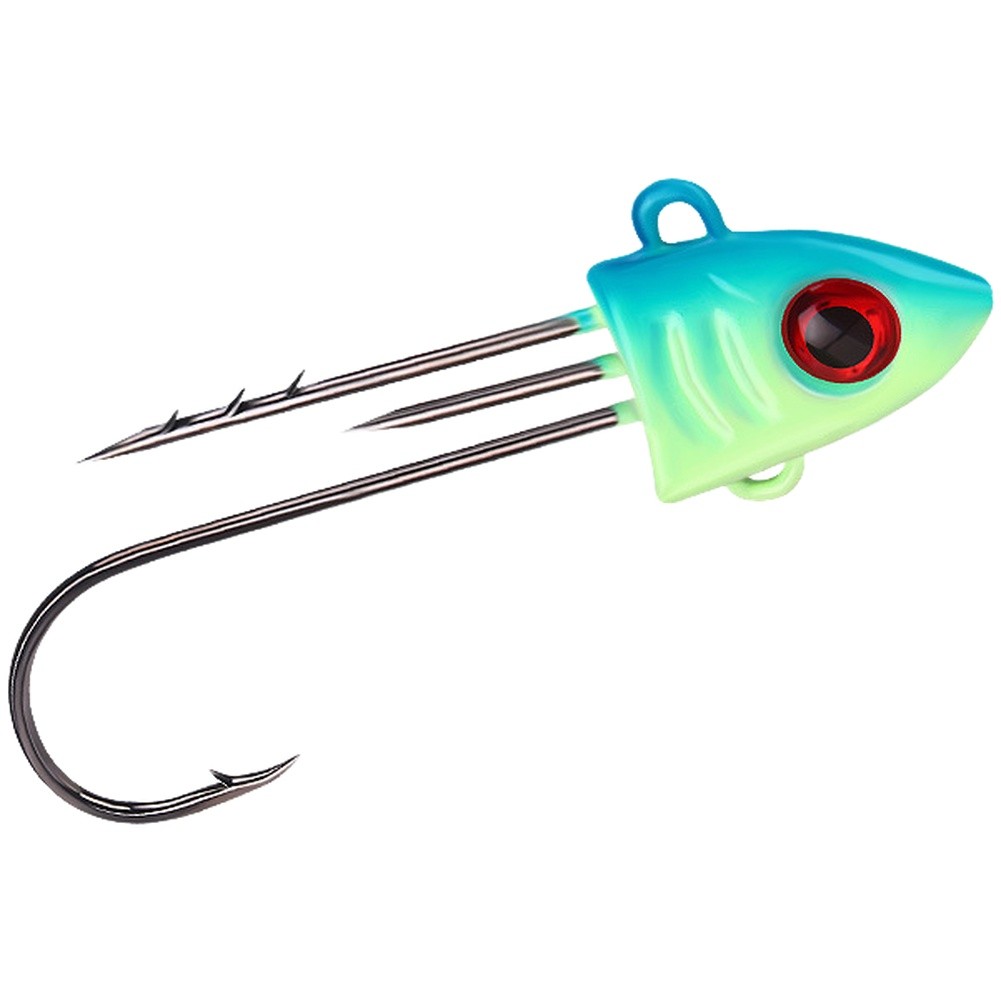 5pcs Luminous Fish Hooks Set Rockfish Hooks with Persistent Night Glow - Picture 31 of 42