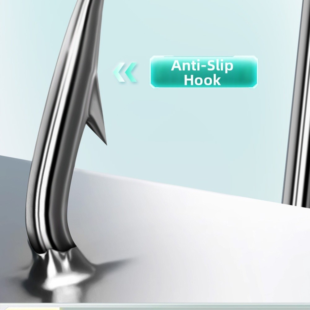 5pcs Luminous Fish Hooks Set Rockfish Hooks with Persistent Night Glow - Picture 40 of 42