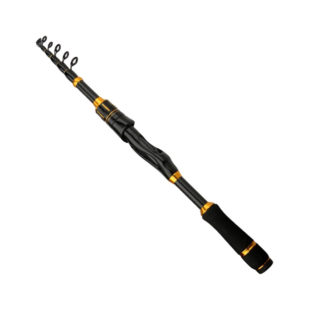 Telescopic Carbon Fishing Rod Lightweight 1 8 2 1 2 4m Rod Strong Lift