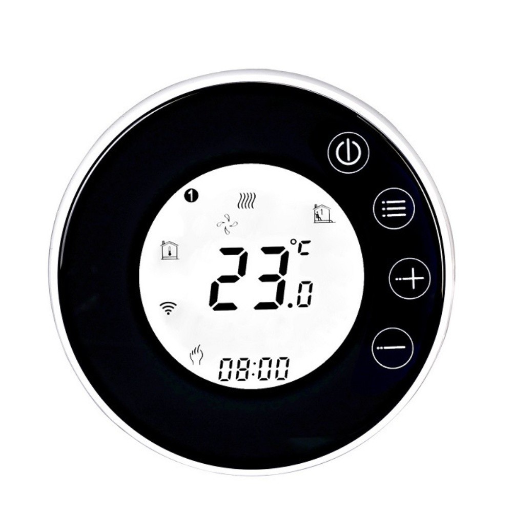 Smart Thermostat with Weekly Programmable Schedule and App Control Feature