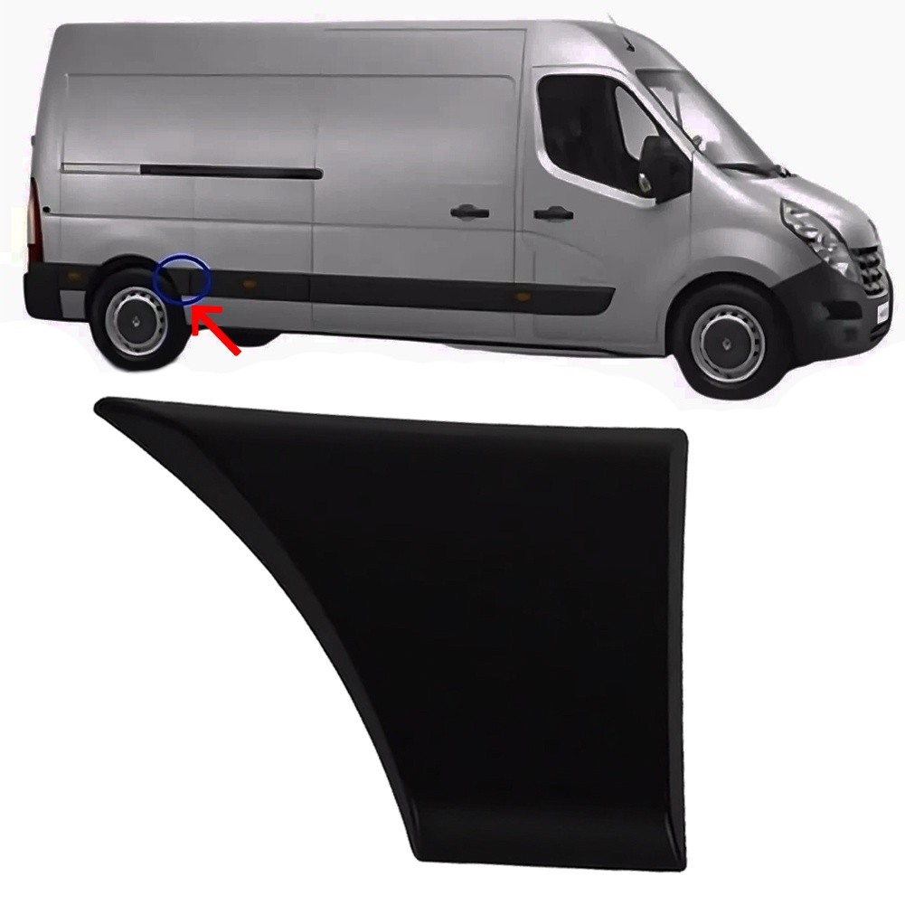 Rub Strip Rear Right Panel 2010-2016 Compatible Direct Replacement Part
