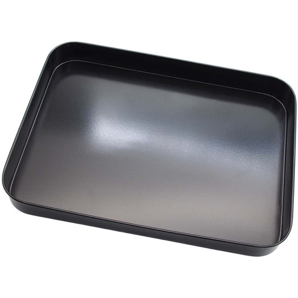 Oven Pan High Carbon Steel Non Coating Baking Tray with Handles for Even Heat