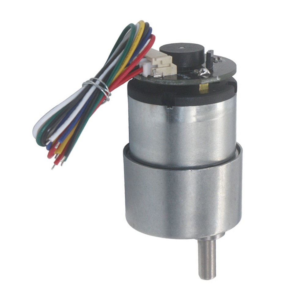 まーと 6V 12V 24V JGB37520 DC Motor with Encoder High Torque for Racing