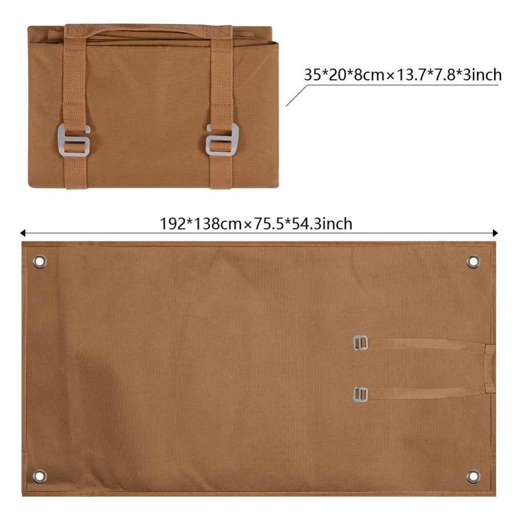 Beach Mat Easy To Clean Effective Contaminant Block High-strength Material - Picture 16 of 26