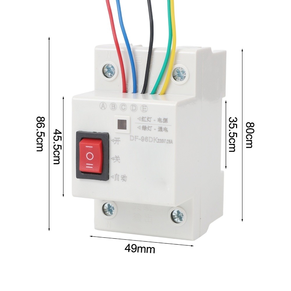 25A Water Pump Controller Automatic with Probe for Pump Control 12V 24V