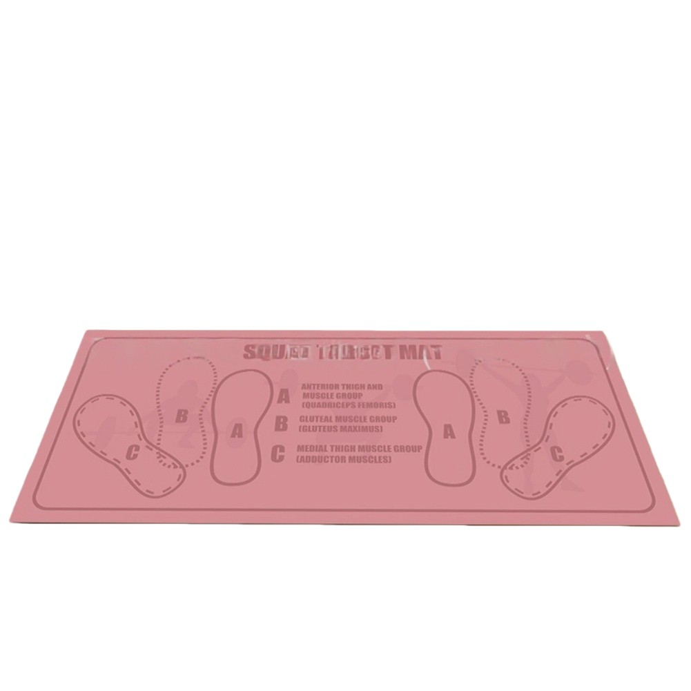 Pilates Training Mat Squat Exercise Pad 2-inch Thick Padding Foldable Design