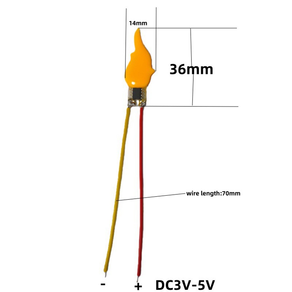 LED Flame Effect Candle Lights 3V 5V for Party Decoration and Home Accents - Picture 12 of 19