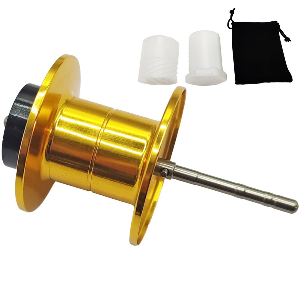For DAIWA TATULA SV TW100 Baitcasting Spool Bearingless Design CNC Steel Spindle