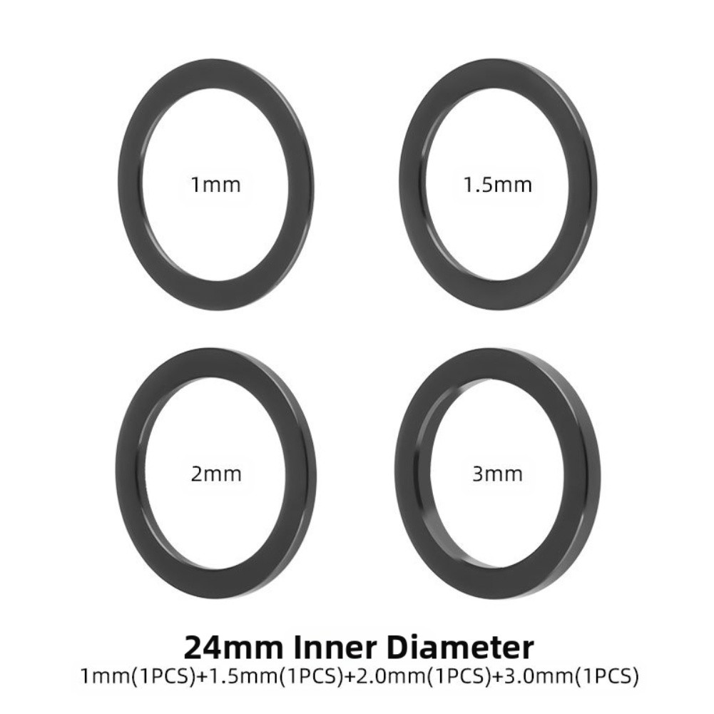 Precision engineered hollow crankshaft washer for BB86 91 PF30 BB30 integrated