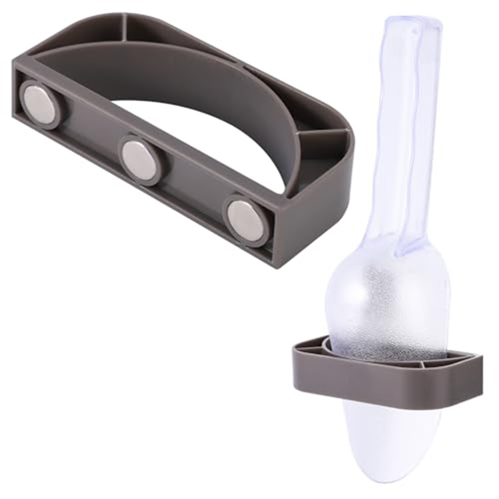 Replacement Magnetic Ice Scoop Holder for Opal 1.0 and 2.0 Ice Makers Grey