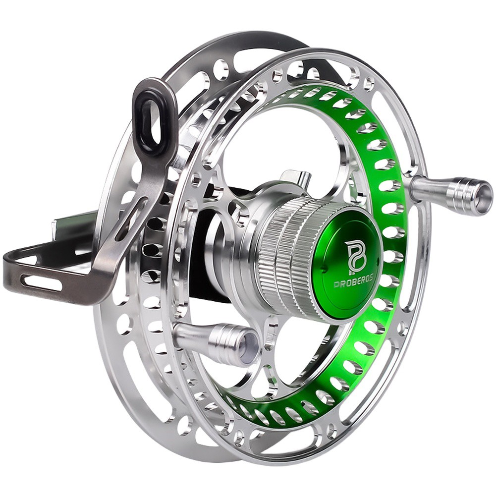 Fishing Aluminum Fly Reel All Metal for 2 Plus 1BB Thumbwheel Front Blower