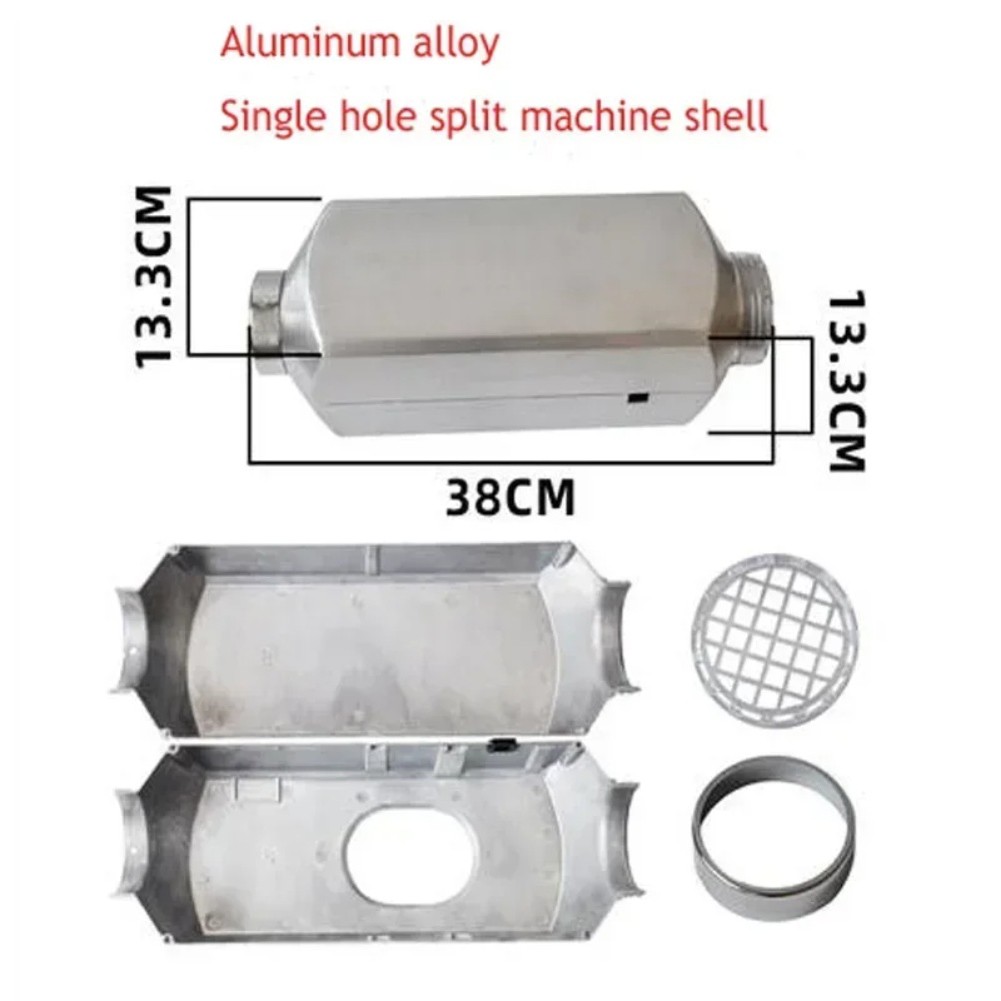 Aluminum Alloy Heating Shell For Parking Heater Single Hole Four Hole Accessory