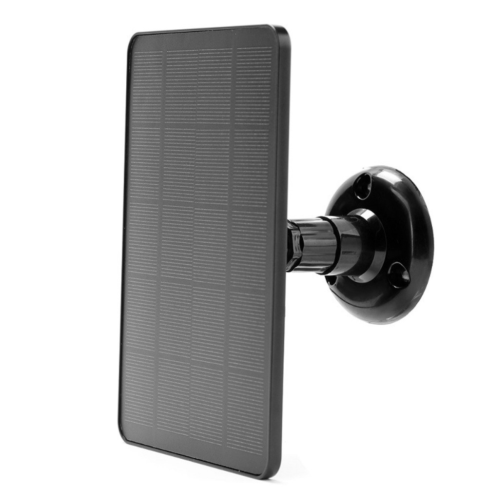 Solar Panel 4W 5V for Doorbell Camera 360 Degree Adjustable with 3 Meter Cable