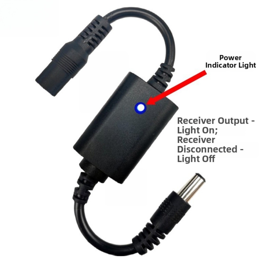 Remote Control Switch Compatible with DC 37V to 12V LED Light Strips and Lamps