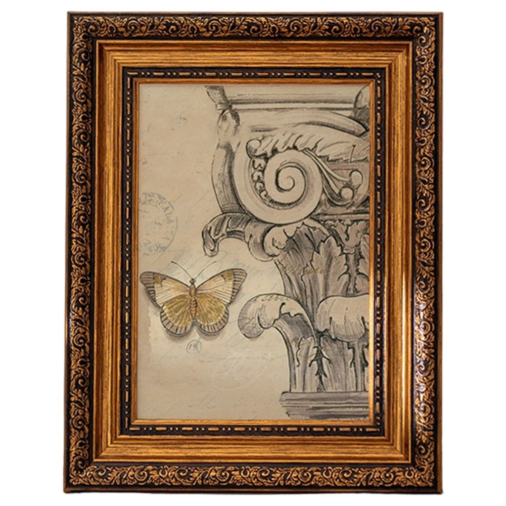 For Home Decor Ornate Photo Frame Gold Ornate Border Vintage Luxury Style - Picture 13 of 26