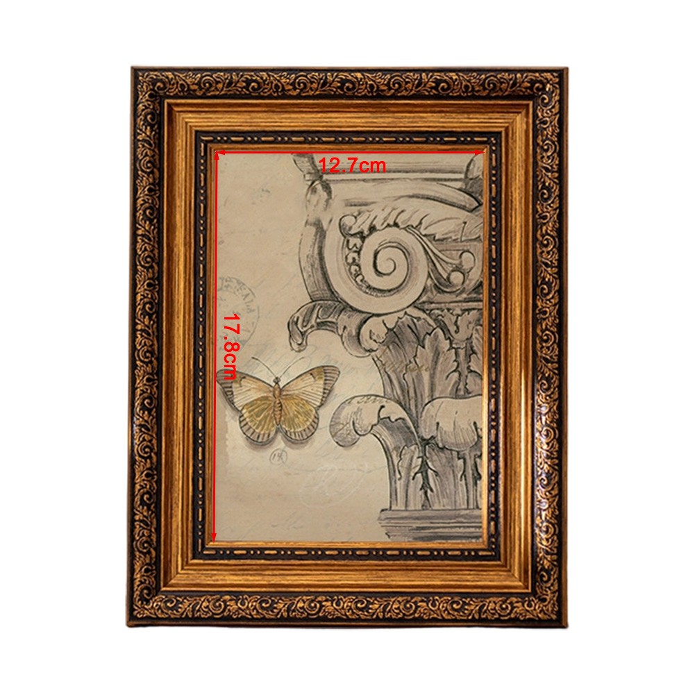 For Home Decor Ornate Photo Frame Gold Ornate Border Vintage Luxury Style - Picture 15 of 26