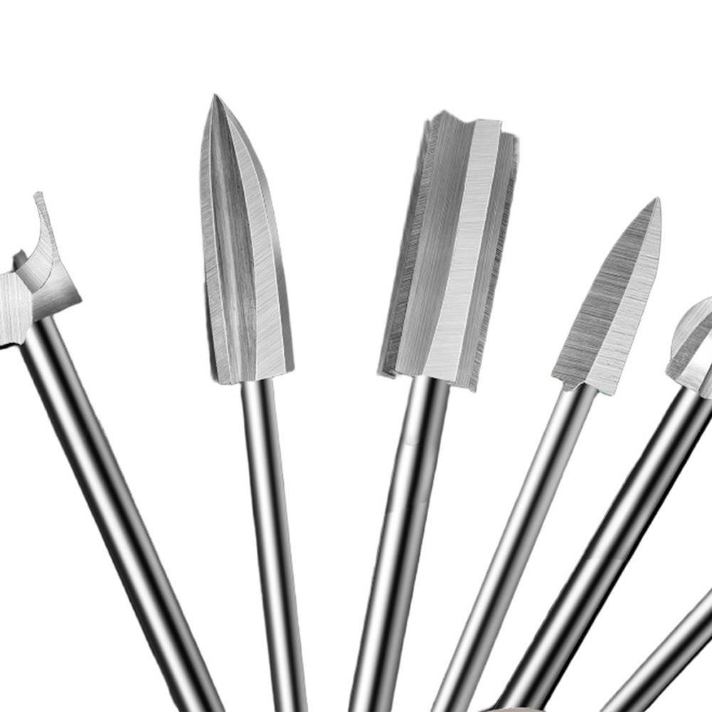 Multi Size Engraving Drill Bits Set for Use with Electric and Pneumatic Tools