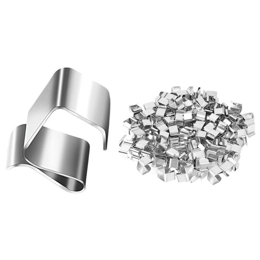 Steel Gutter Clips for Hanging Outdoor Lights Hooks for Various Gutter Types