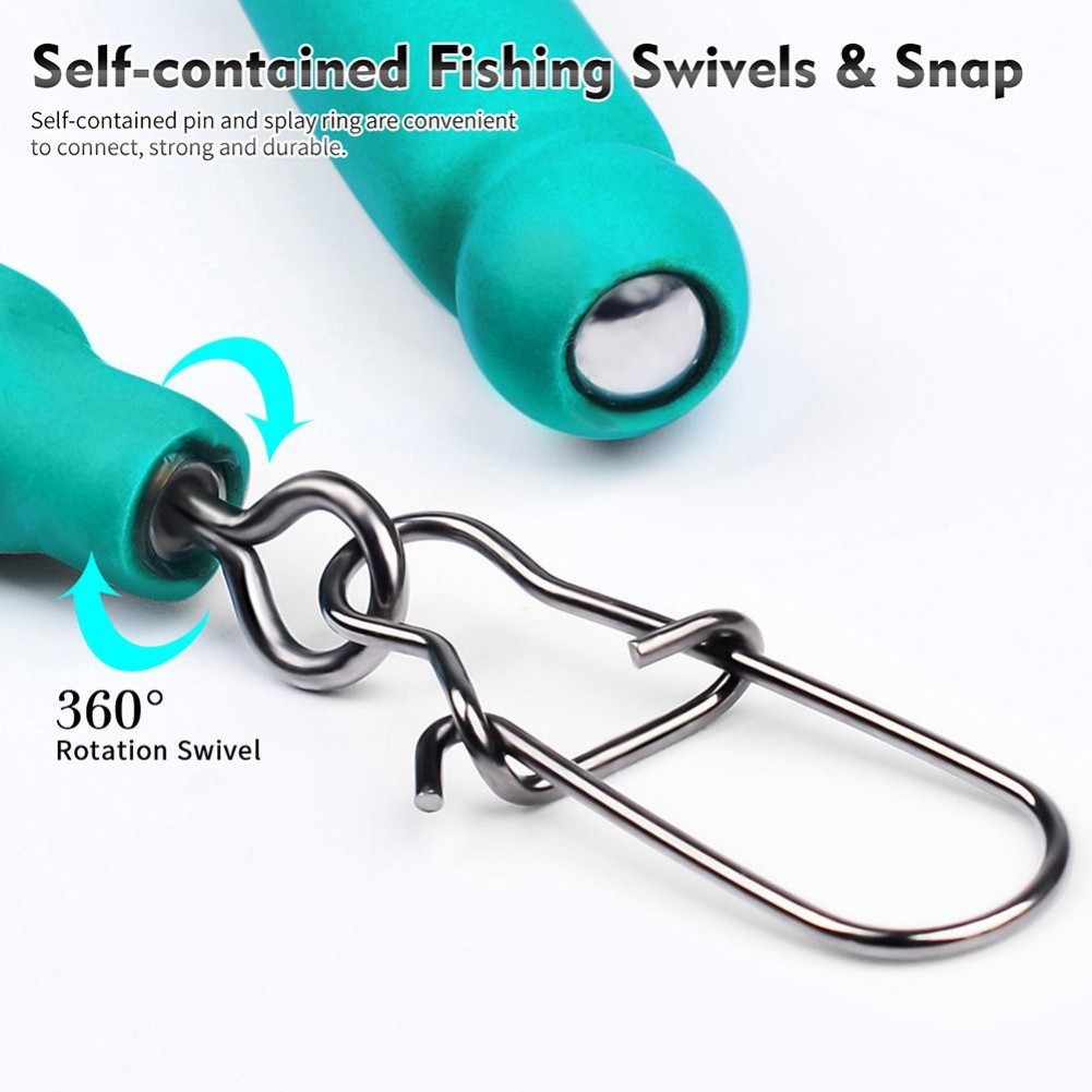 Slip Dragging Weights for Catfish Float Rigs 5pcs Heavy NoSnag Sinkers
