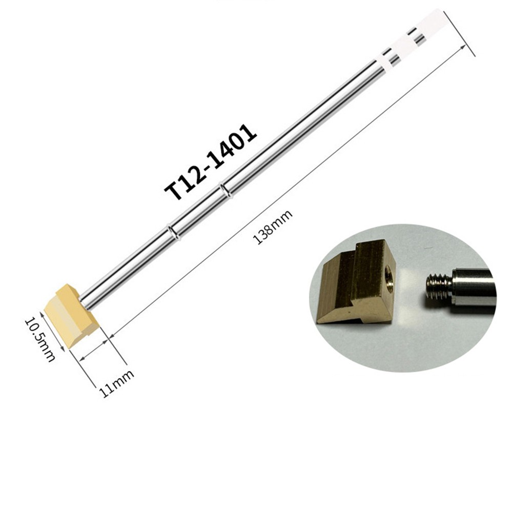 T12 Spade Soldering Tip for FX951 For FX950 For FM203 Soldering Tool Parts