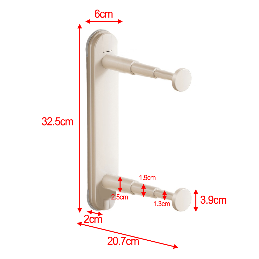 Adjustable Hanger Storage Rack for Laundry Room Washing Machine and Closet - Picture 21 of 21