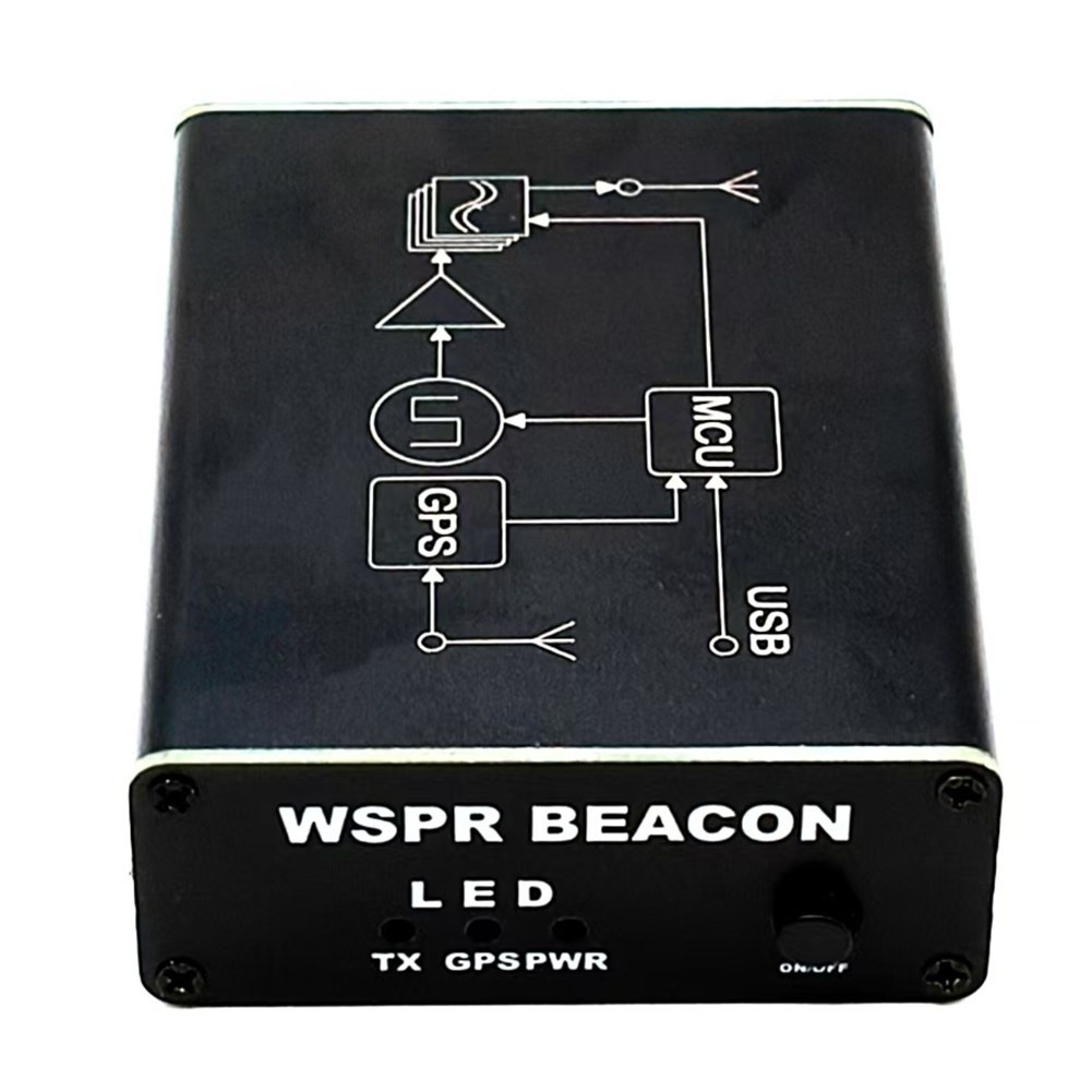 SI5351 WSPR Transmitter with TCXO GPS Automatic QTH Positioning 23dBm Output