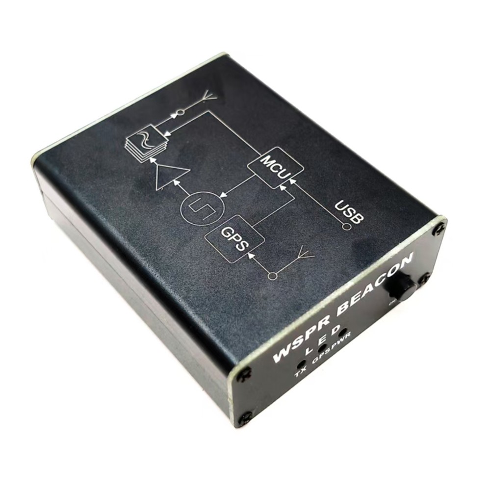 SI5351 WSPR Transmitter with TCXO GPS Automatic QTH Positioning 23dBm Output