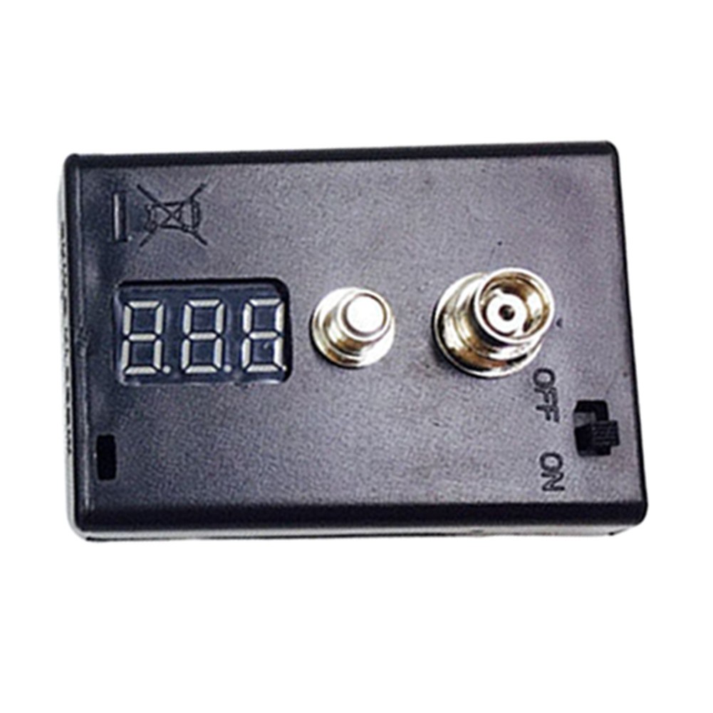 Portable Digital Ohmmeter Resistance Tester with LED Display and Compact Design