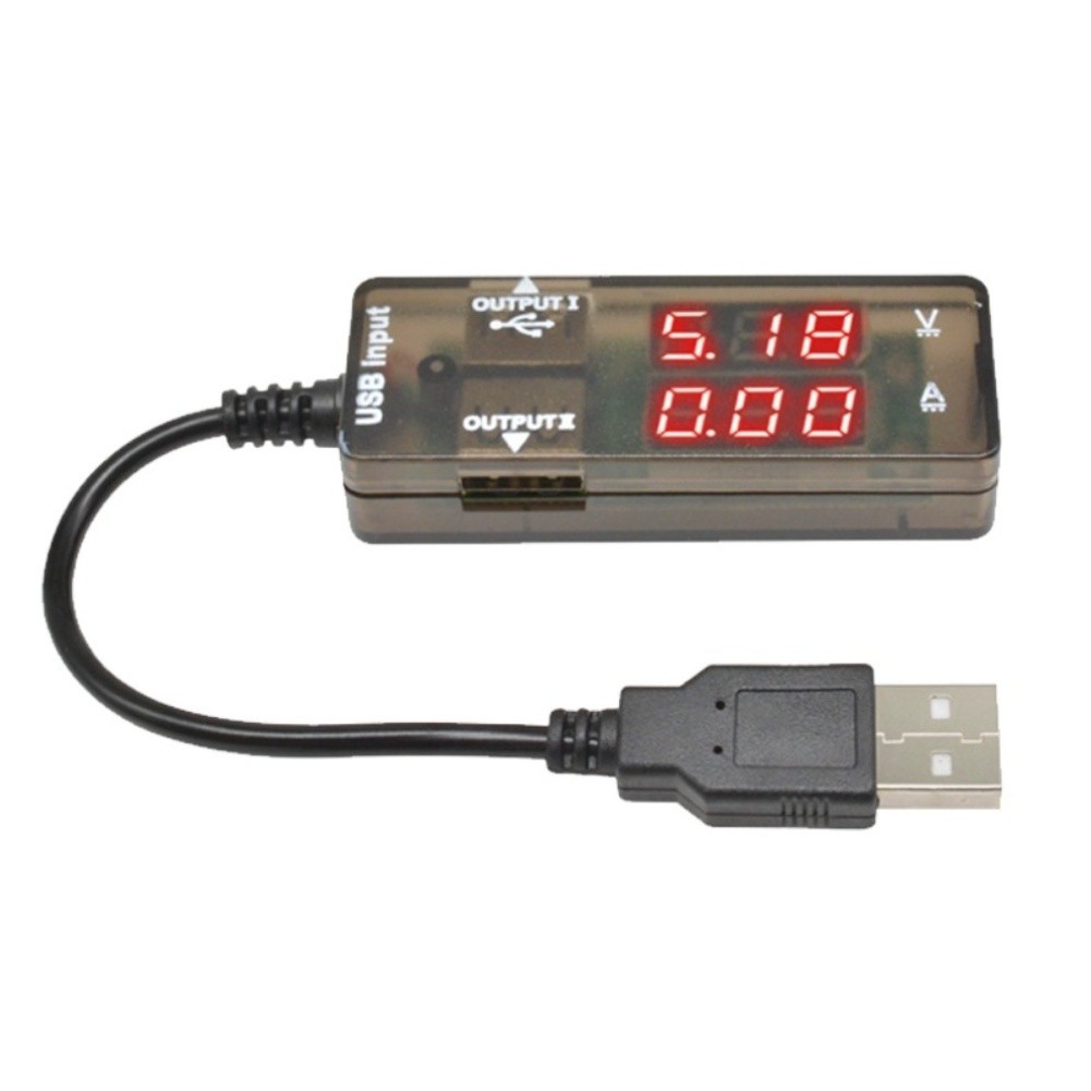 USB Voltmeter Ammeter Tester with Intelligent Charging Load Identification IC