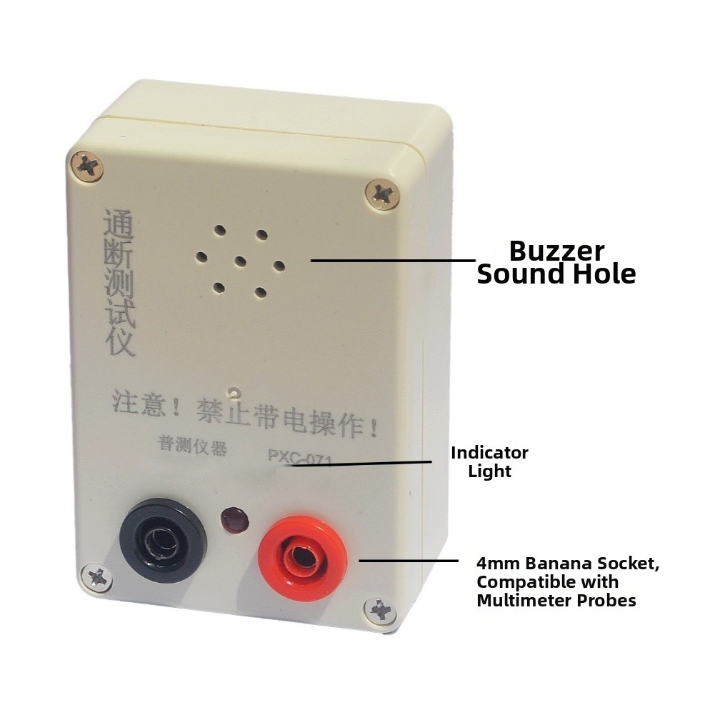 9V Buzzer Tester for Checking Wire PCB Cable and Switch Continuity Testing Tool