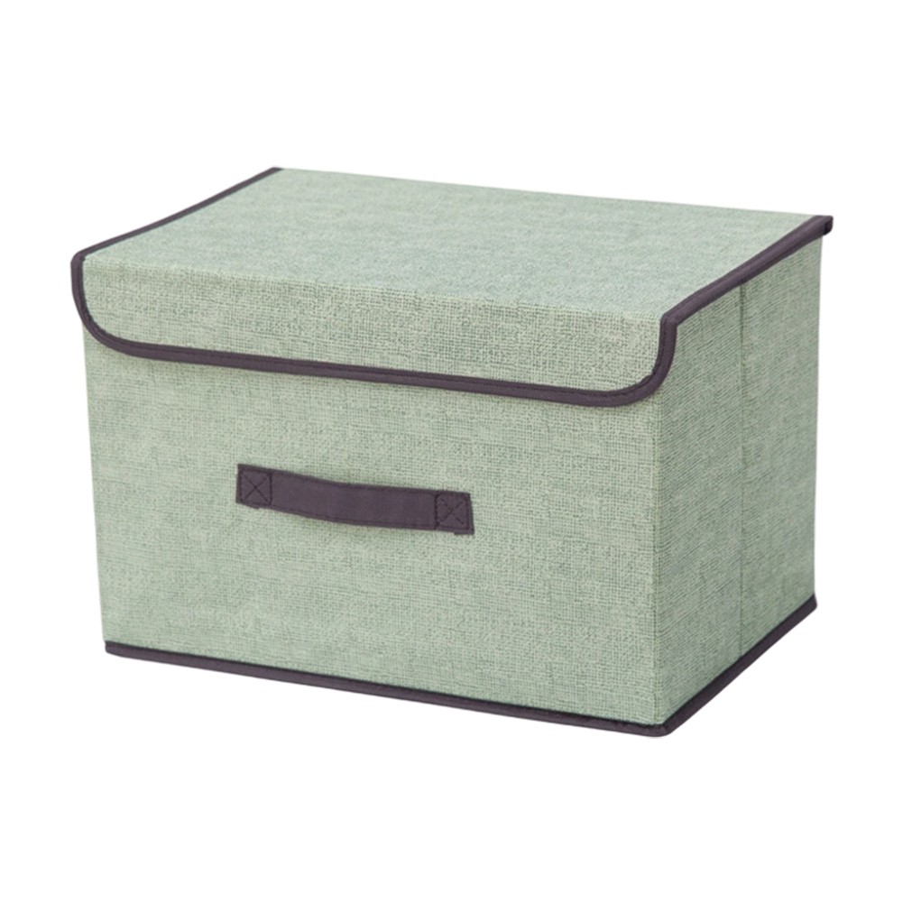 Non Woven Fabric Storage Box Foldable with Dustproof Lid for Clothing and Toys - Picture 13 of 25