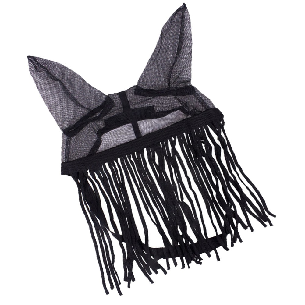 Lightweight Polyester Horse Fly Cover With Tassels Adjustable Fit Three Sizes