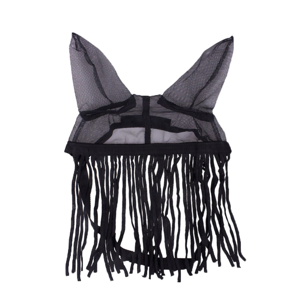 Lightweight Polyester Horse Fly Cover With Tassels Adjustable Fit Three Sizes