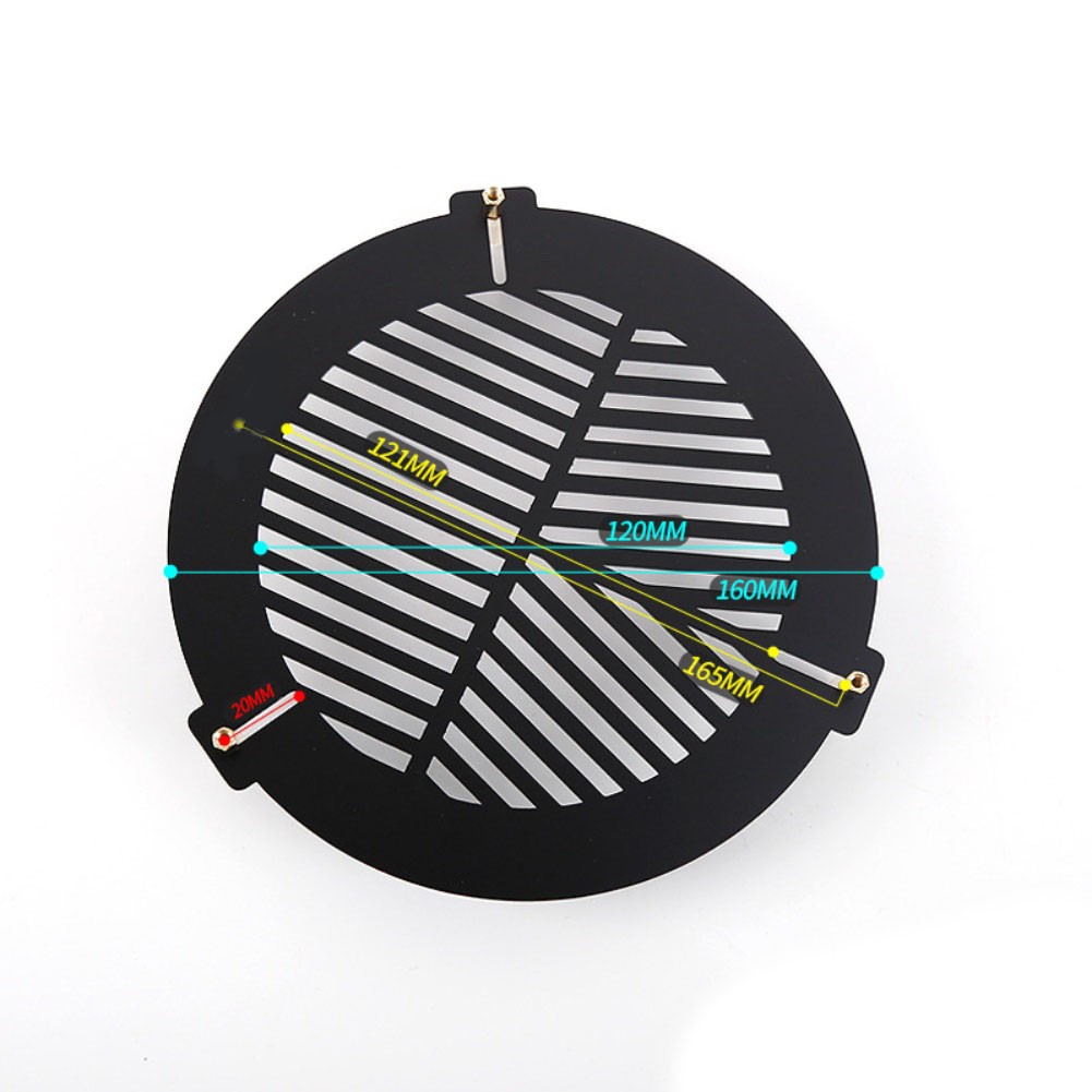 Aluminum Fish Bone Plate 1 5mm Focus Mask for Telescope with DSLR Compatibility