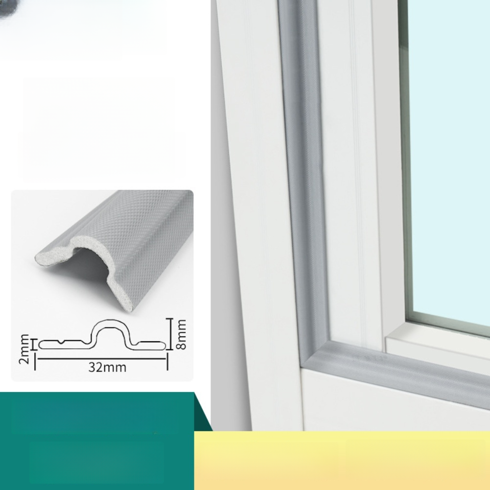 6m Self Foam Seal Strip for Door and Window Weatherproofing Insulation