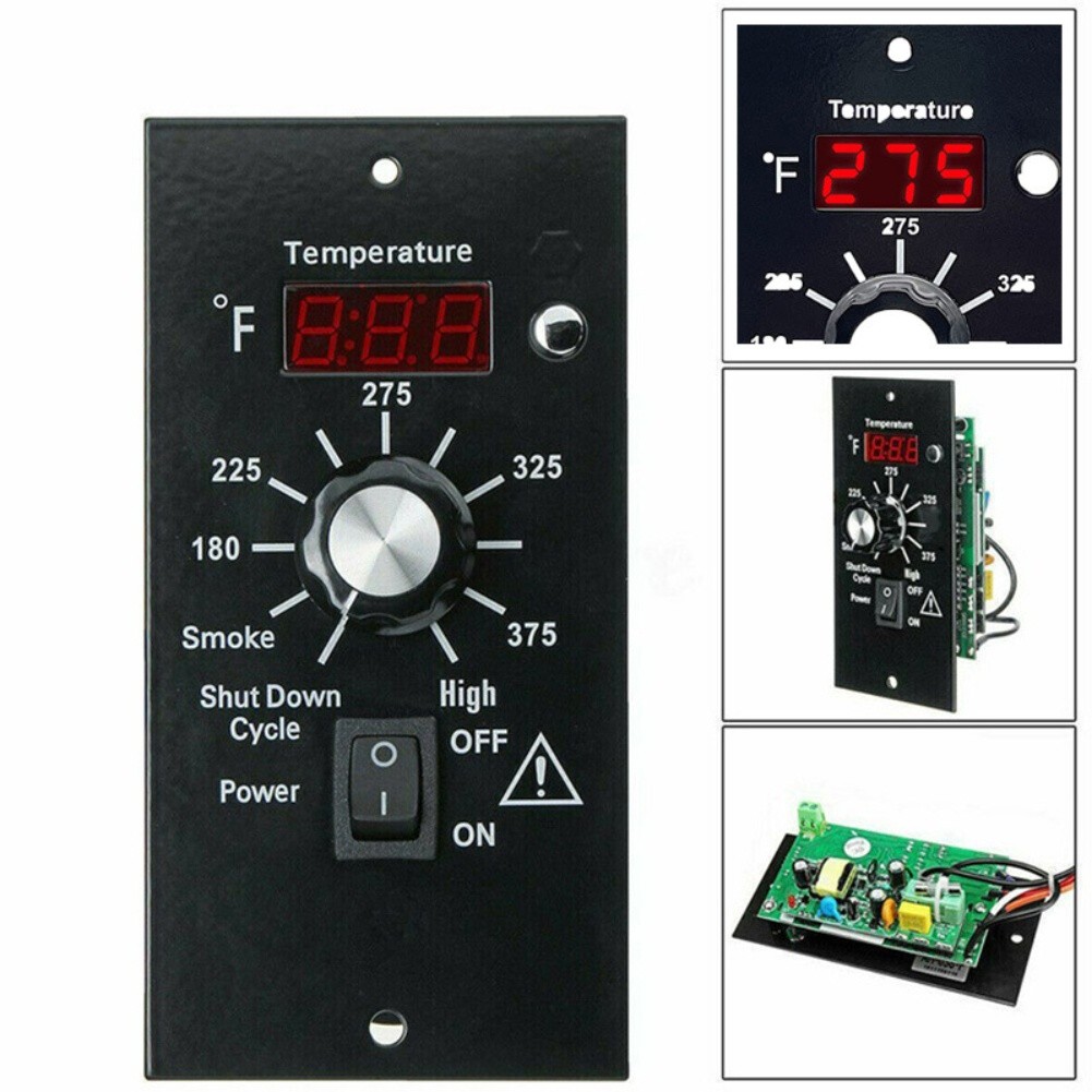 Temperature Control Panel Digital Thermostat Replacement Kit for Traeger Grill